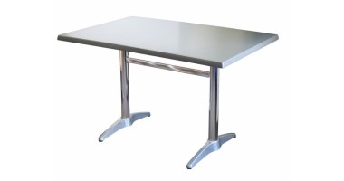 Astoria Aluminium Twin Table Base