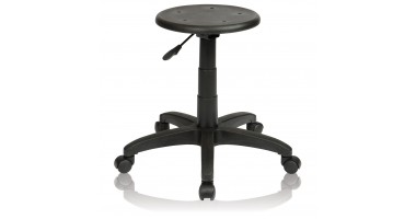 Industrial Stool Single Lever - No Back, with footring