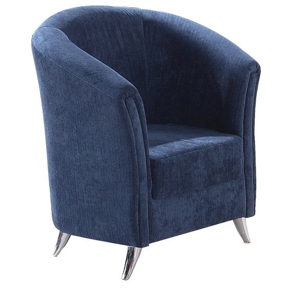 Roxa Single Seater Lounge Chair Custom Upholstered