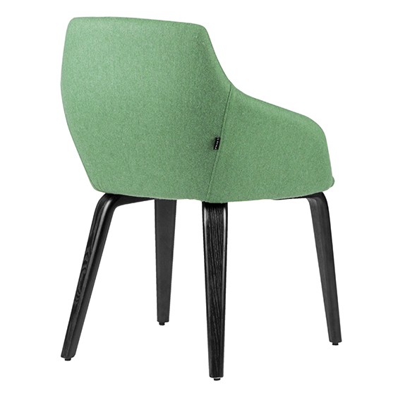 Gold 4 Leg Black Timber Base