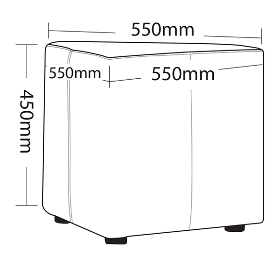 Ola Triangle Ottoman