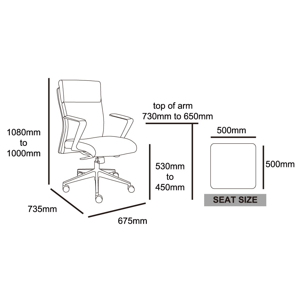 Aston Executive Low Back