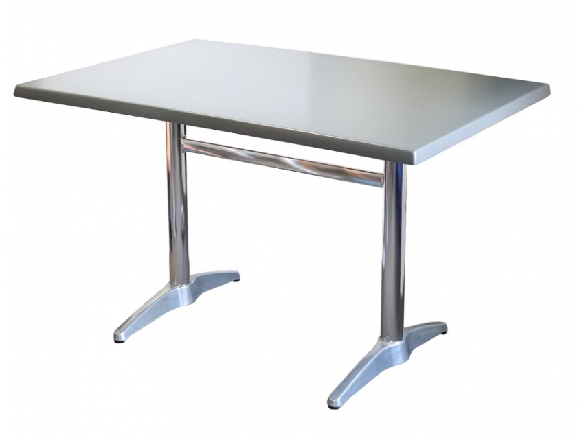 Astoria Aluminium Twin Table Base