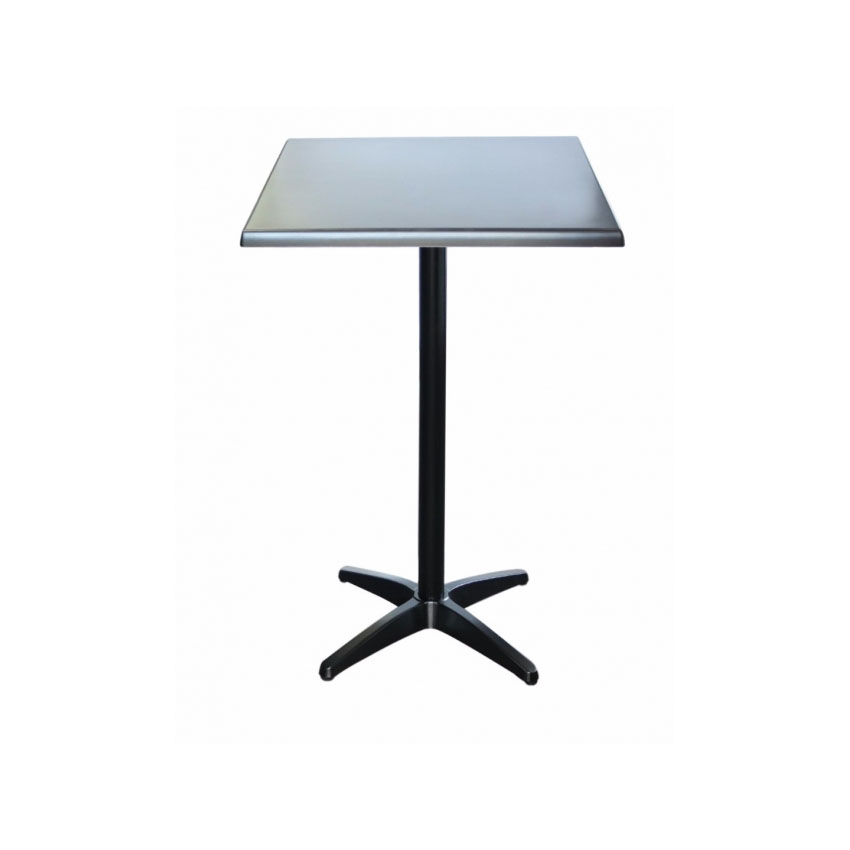 Astoria Black Aluminium Bar Table Base