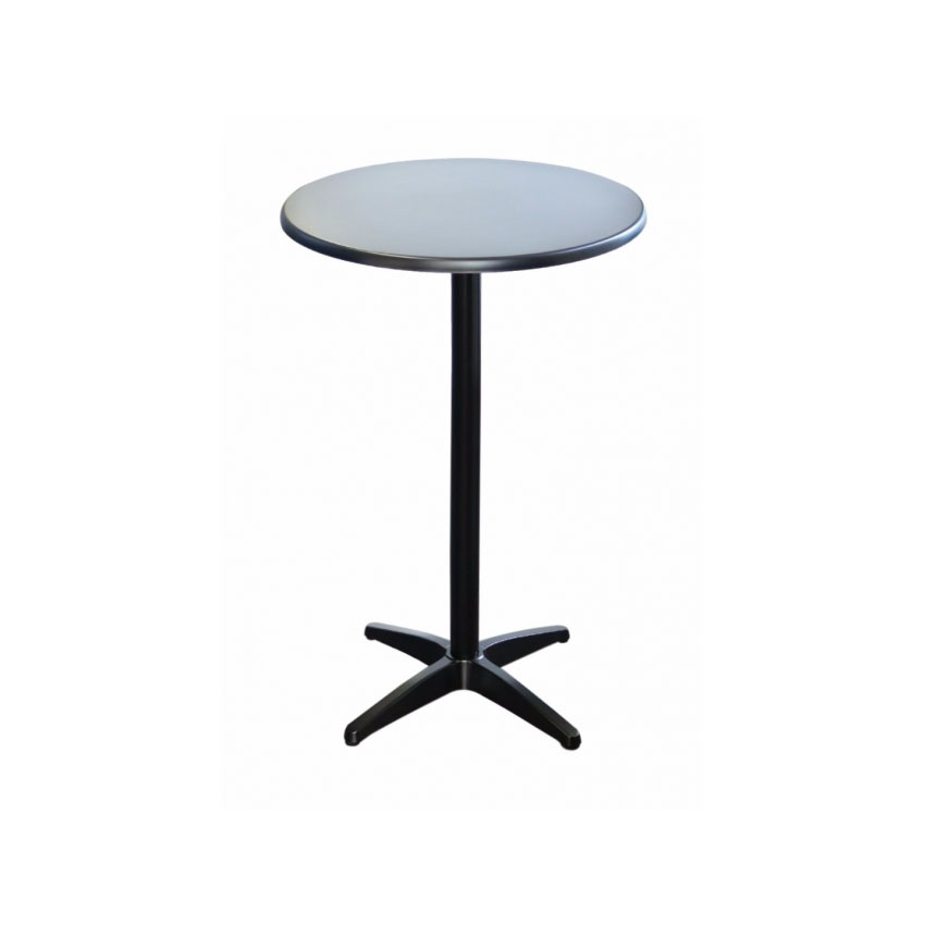 Astoria Black Aluminium Bar Table Base