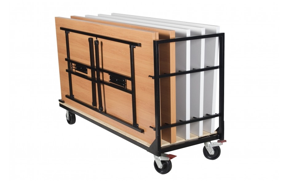 Rectangular Folding Table Trolley 800