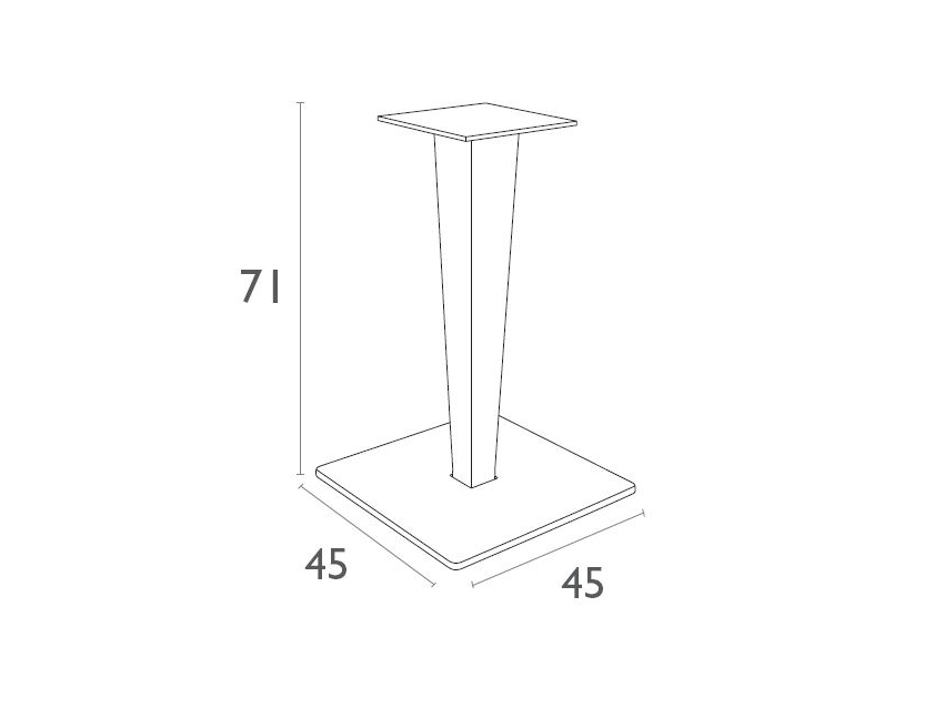 Riva Table Base