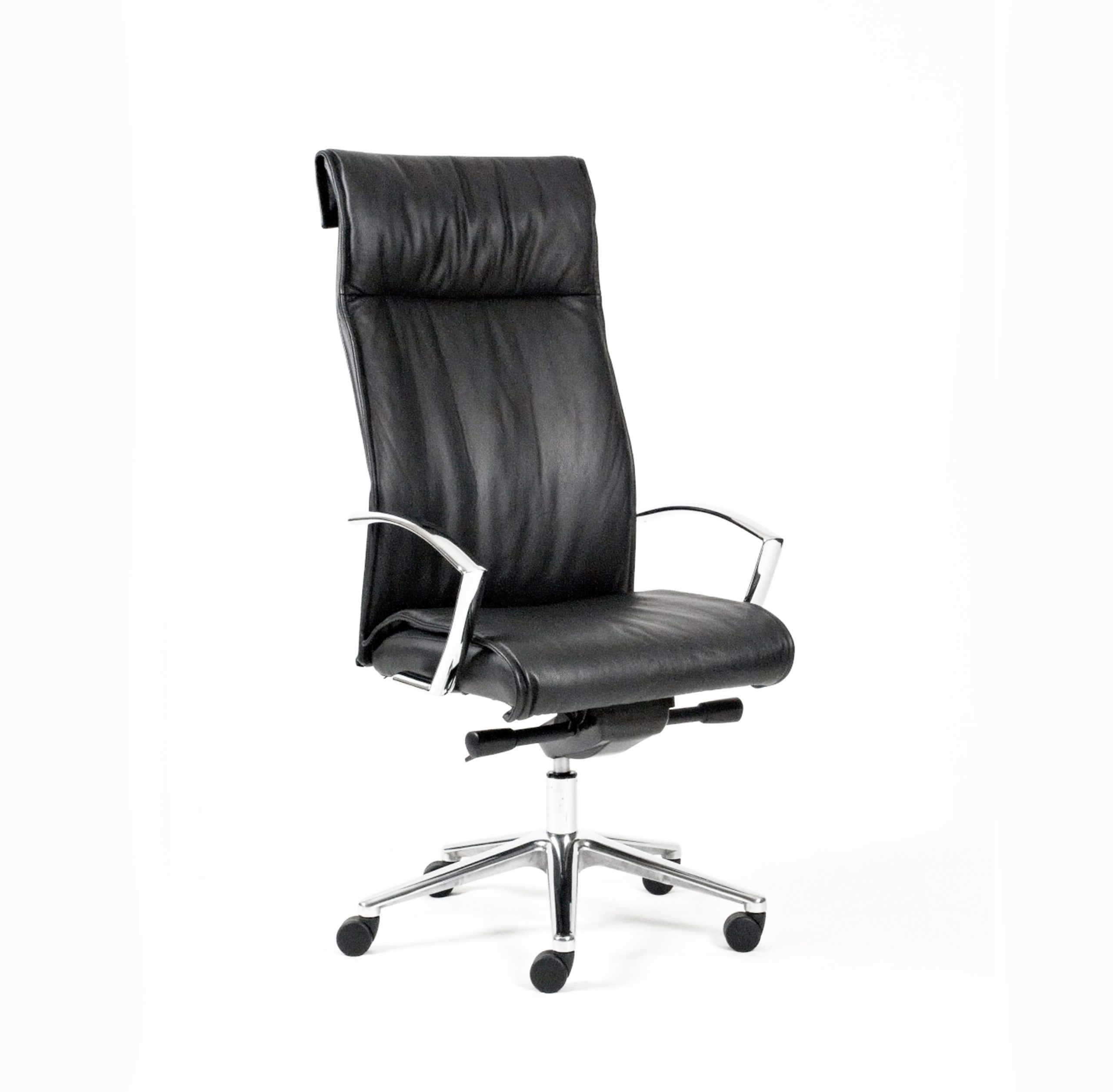 Slim Leather Executive High Back