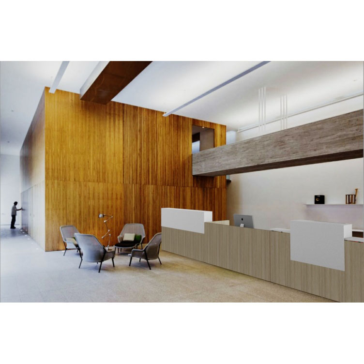 Sleek Reception Desk