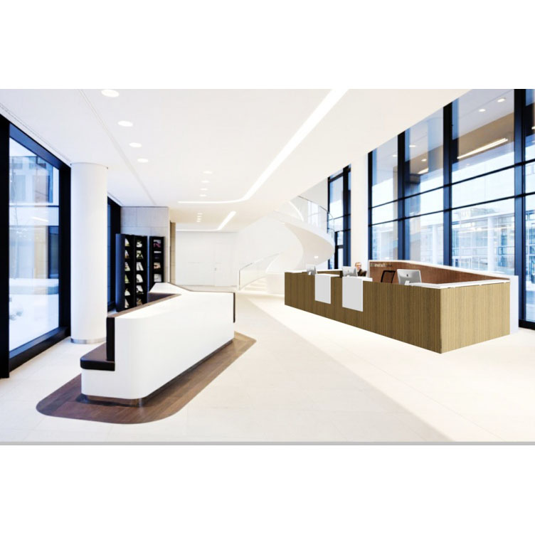 Sleek Reception Desk