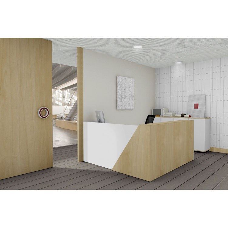 Sleek Reception Desk