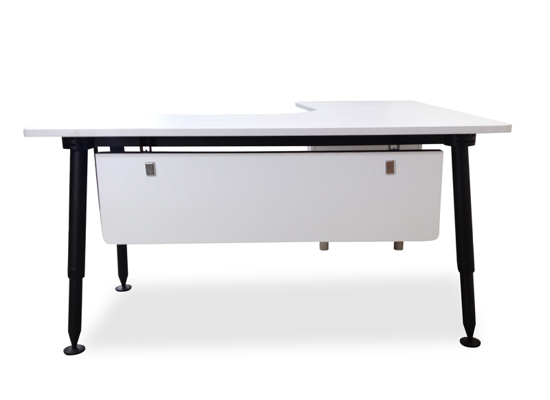 Tuxedo Corner Desk - Left Hand Pedestal