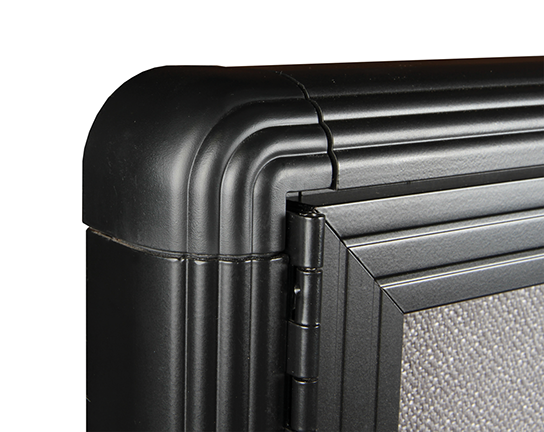 Be Noticed Hinged Door Notice Cases