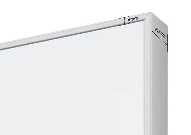 LX6 Slim Edge Magnetic Whiteboard