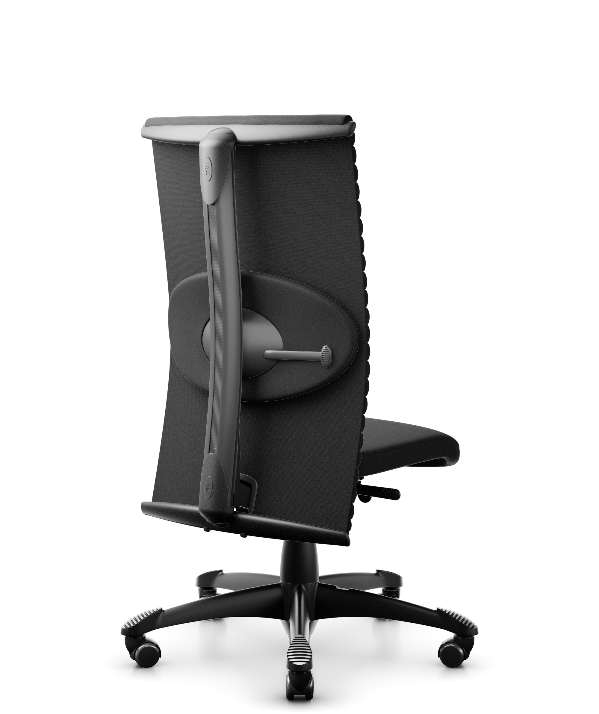 HÅG Excellence Meeting 9373 High back with leather front. Narrower base