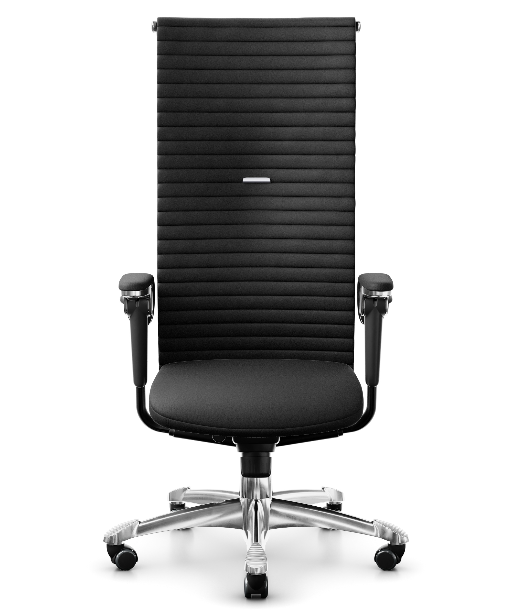 HÅG Excellence 9331 High back with leather front, HÅG TiltDown armrests and headrest