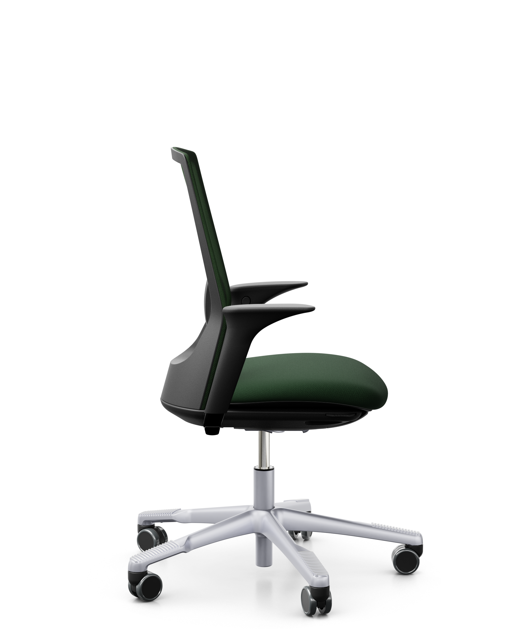 HÅG Futu mesh 1100-S FutuKnit mesh on backrest (transparent). FutuKnit solid on seat