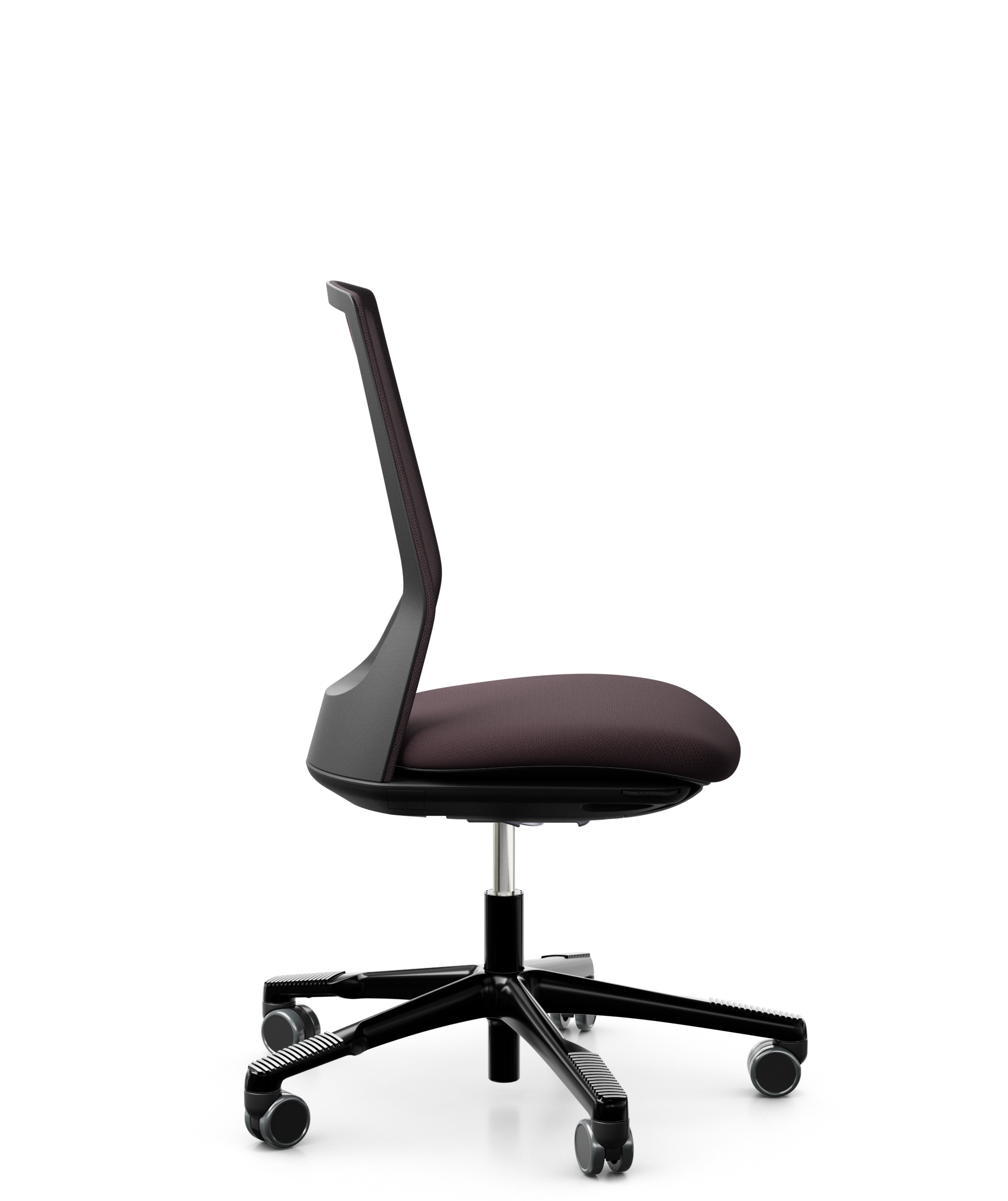 HÅG Futu mesh 1100-S FutuKnit mesh on backrest (transparent). FutuKnit solid on seat