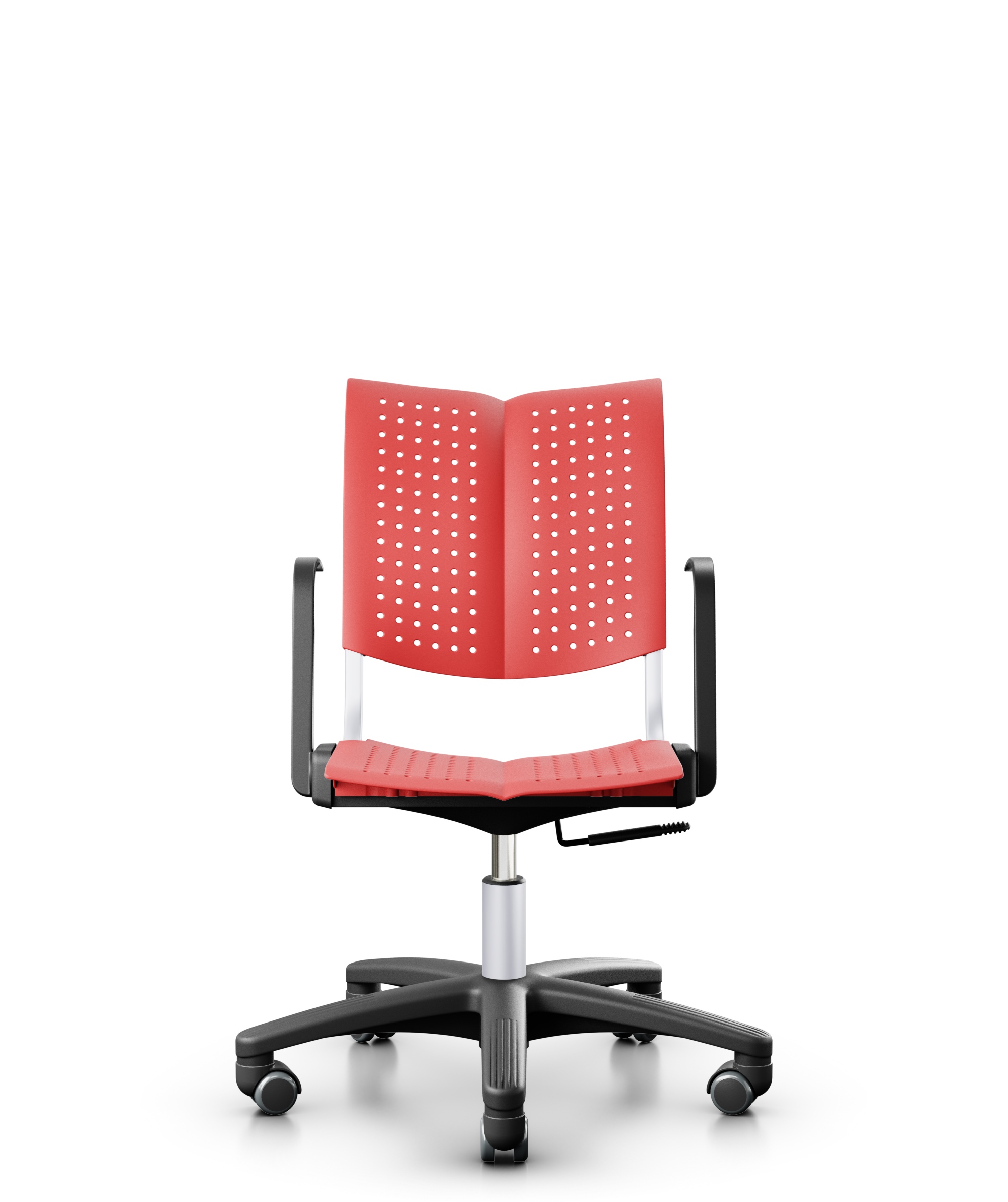 HÅG Conventio Wing 9812 footb Plastic seat and back