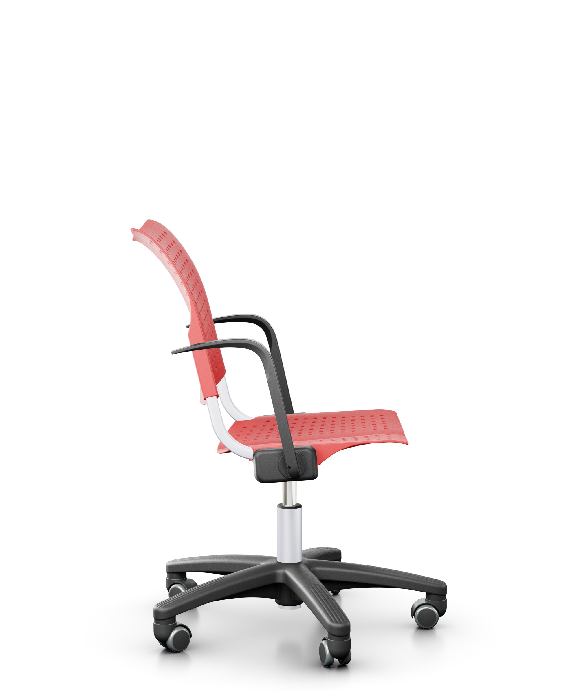 HÅG Conventio Wing 9812 footb Plastic seat and back