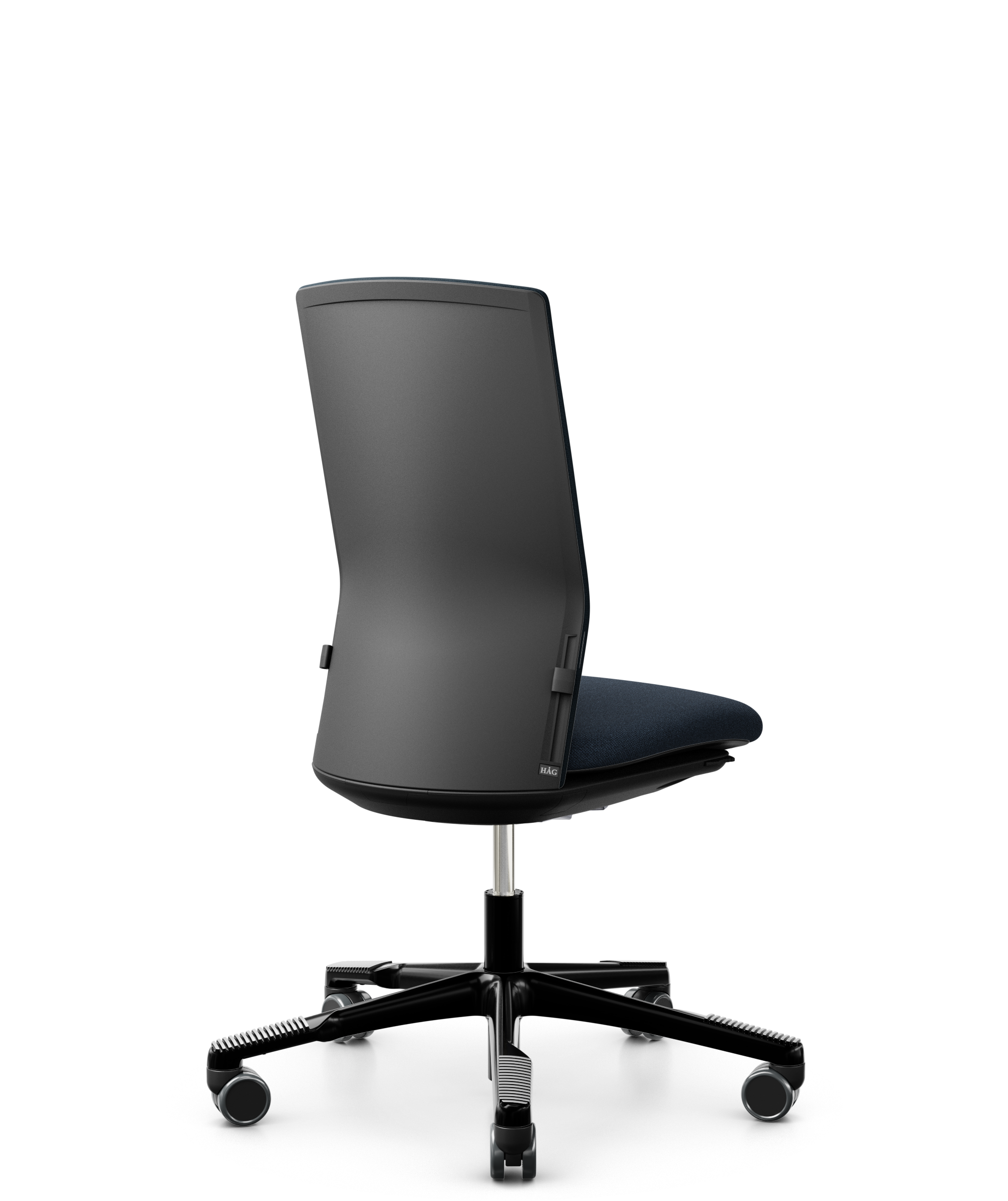 HÅG Futu 1200 FutuKnit solid on backrest front (plastic back). Standard fabric on seat