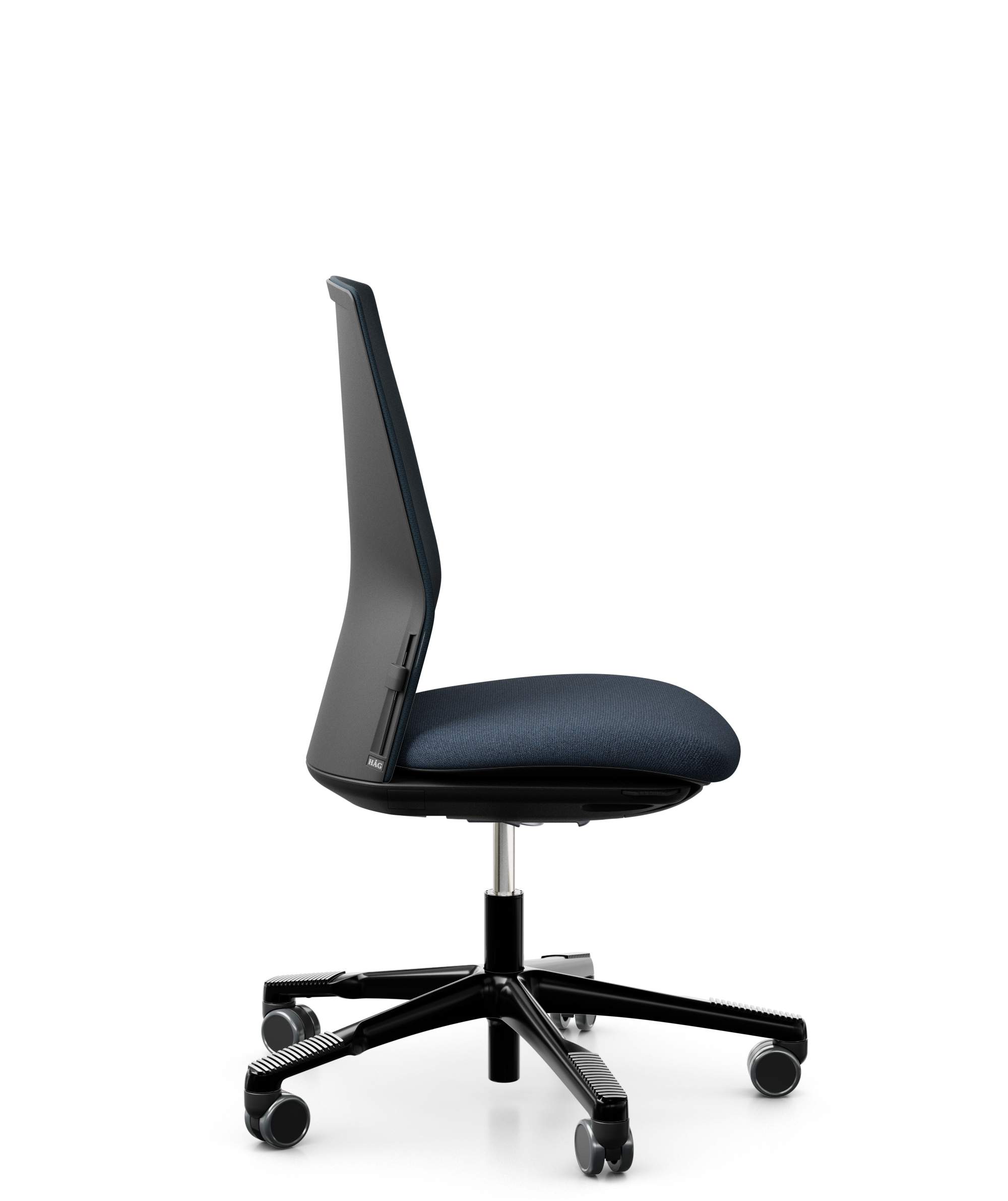 HÅG Futu 1200 FutuKnit solid on backrest front (plastic back). Standard fabric on seat