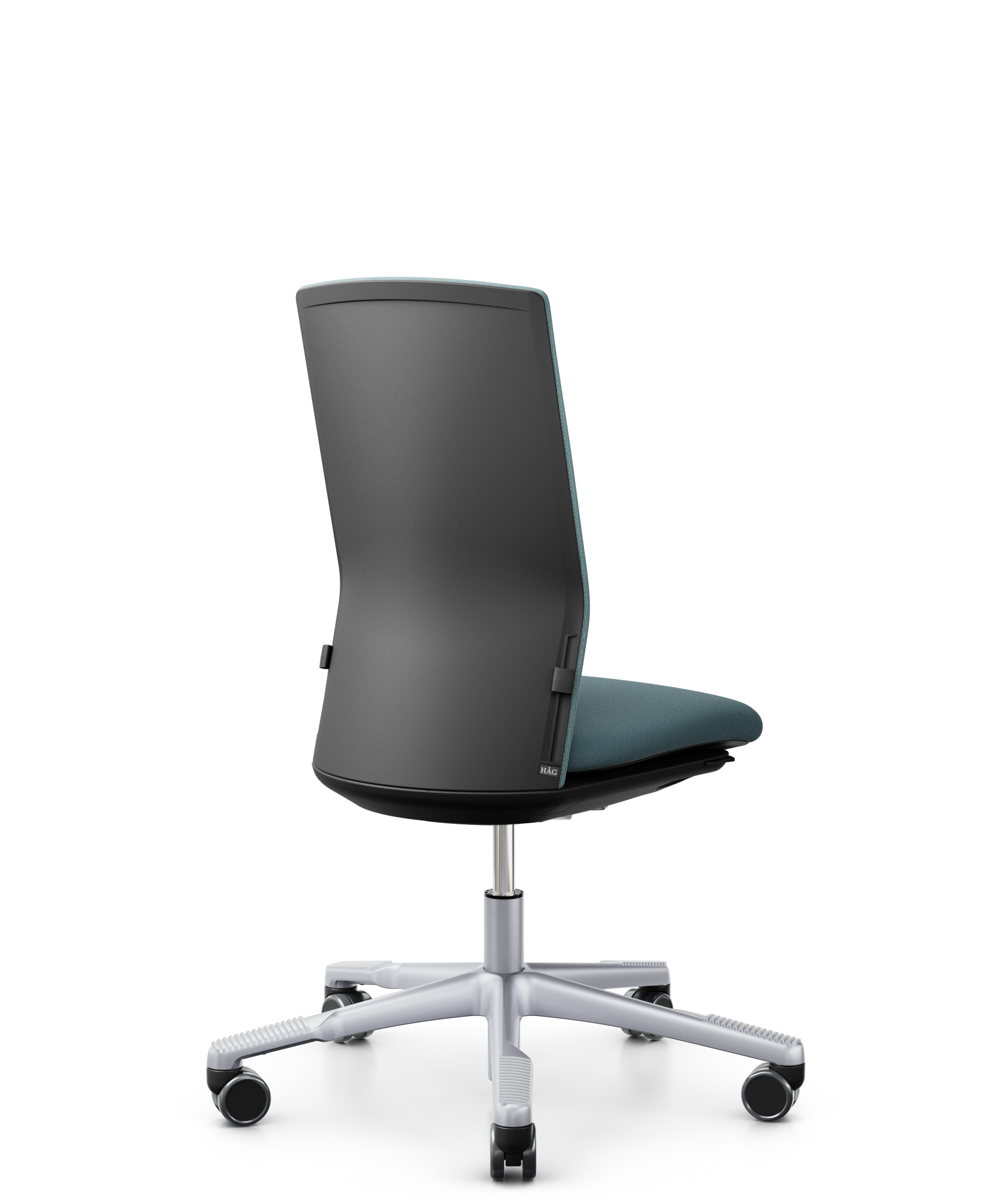 HÅG Futu 1200 FutuKnit solid on backrest front (plastic back). Standard fabric on seat