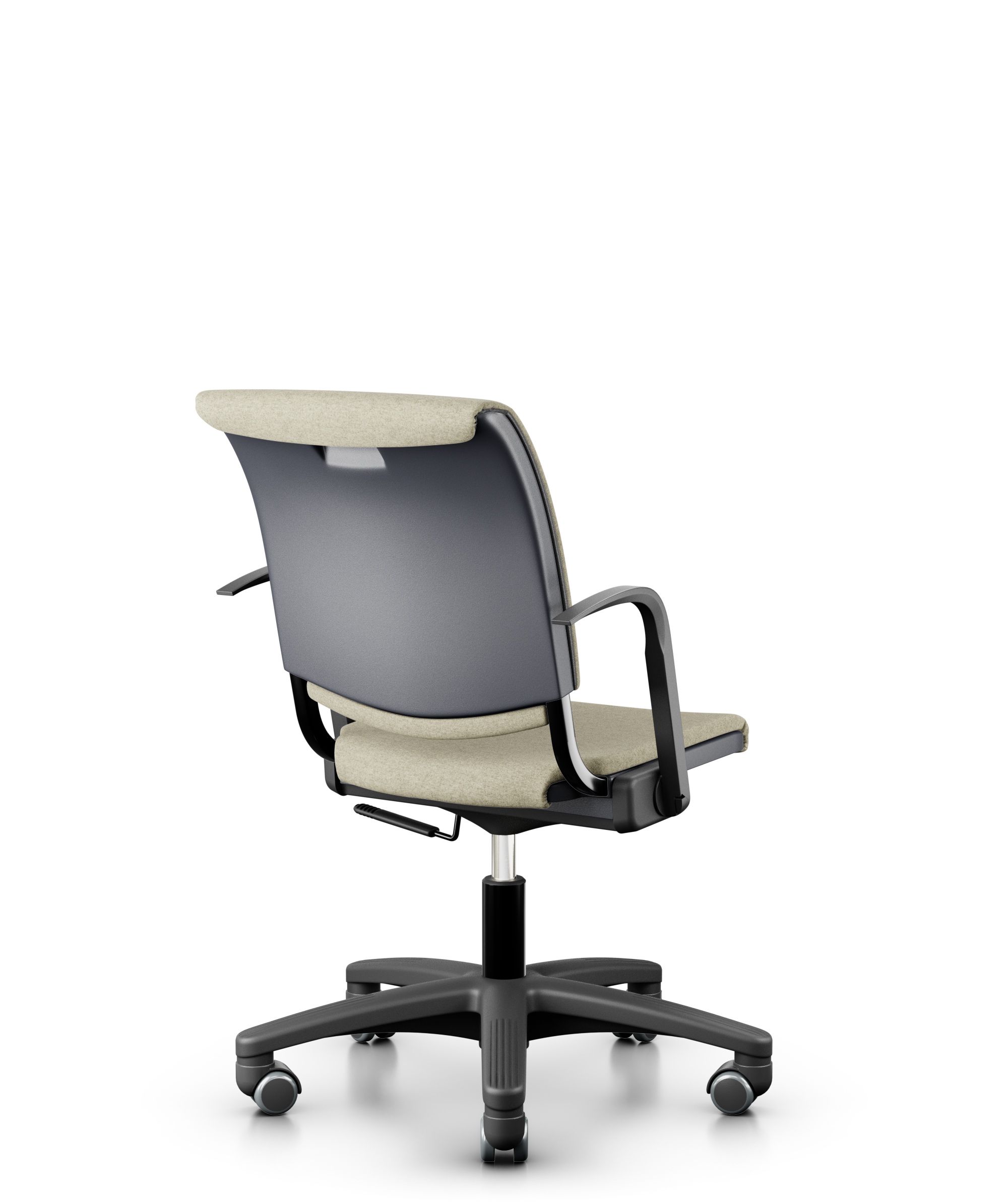 HÅG Conventio 9512 Upholstered seat and backrest front (plastic back)