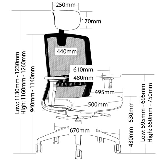Bolt High Back Executive