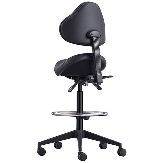 Stage Industrial Saddle Seat Stool