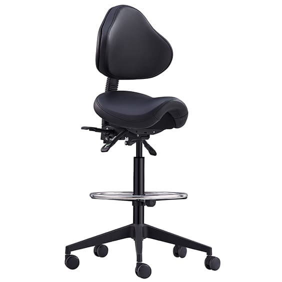 Stage Industrial Saddle Seat Stool