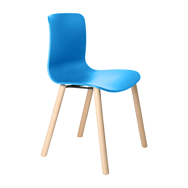 Acti chair, 4 leg beech timber frame