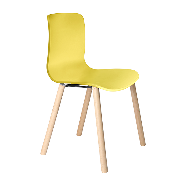 Acti chair, 4 leg beech timber frame