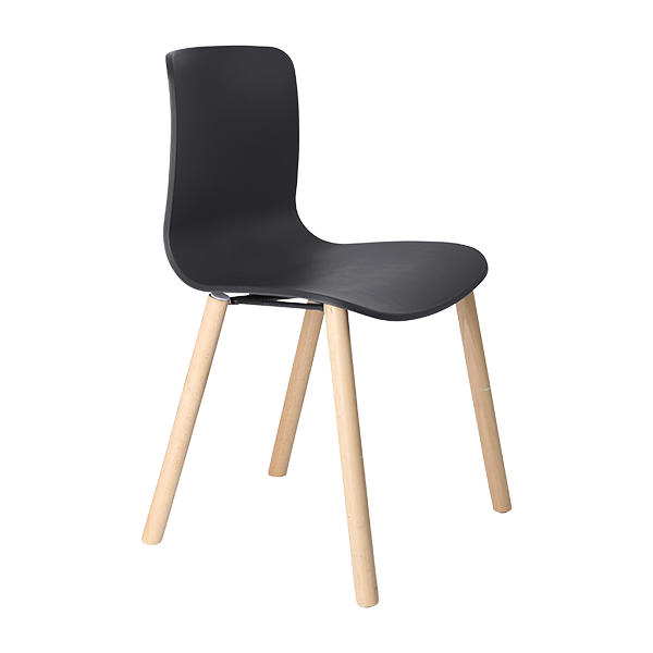 Acti chair, 4 leg beech timber frame