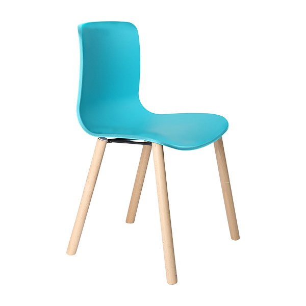 Acti chair, 4 leg beech timber frame