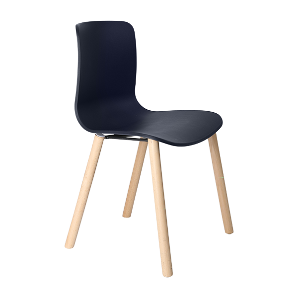 Acti chair, 4 leg beech timber frame