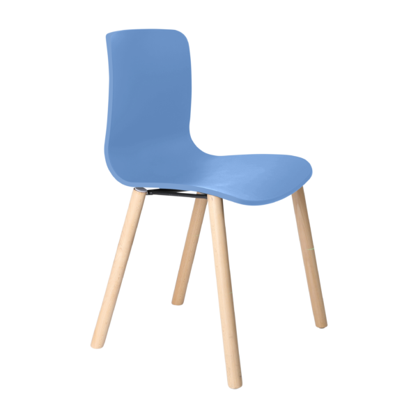 Acti chair, 4 leg beech timber frame