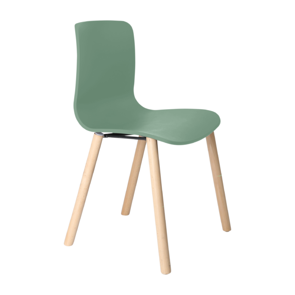 Acti chair, 4 leg beech timber frame