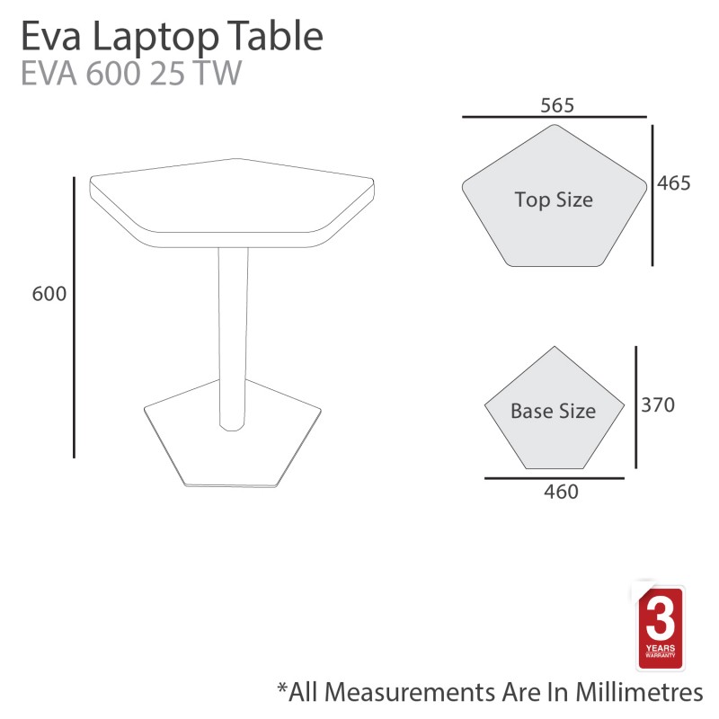 Eva Laptop Table
