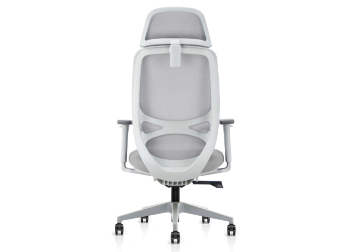 Nova Task Chair + Headrest – Grey