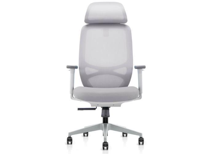 Nova Task Chair + Headrest – Grey