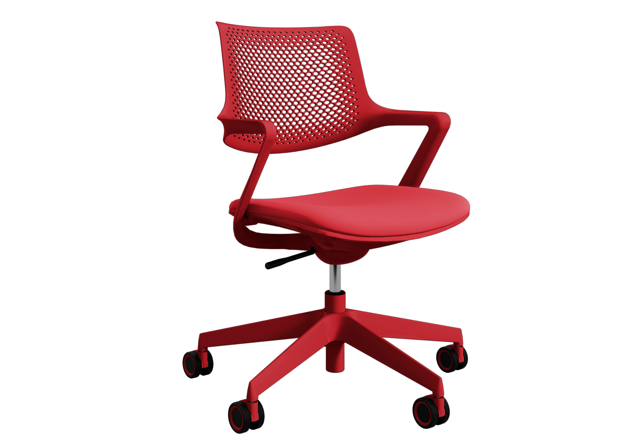 Loki Meeting Chair / Ruby Red