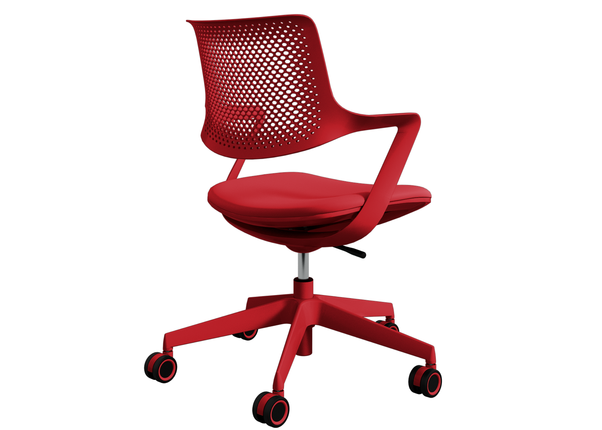 Loki Meeting Chair / Ruby Red