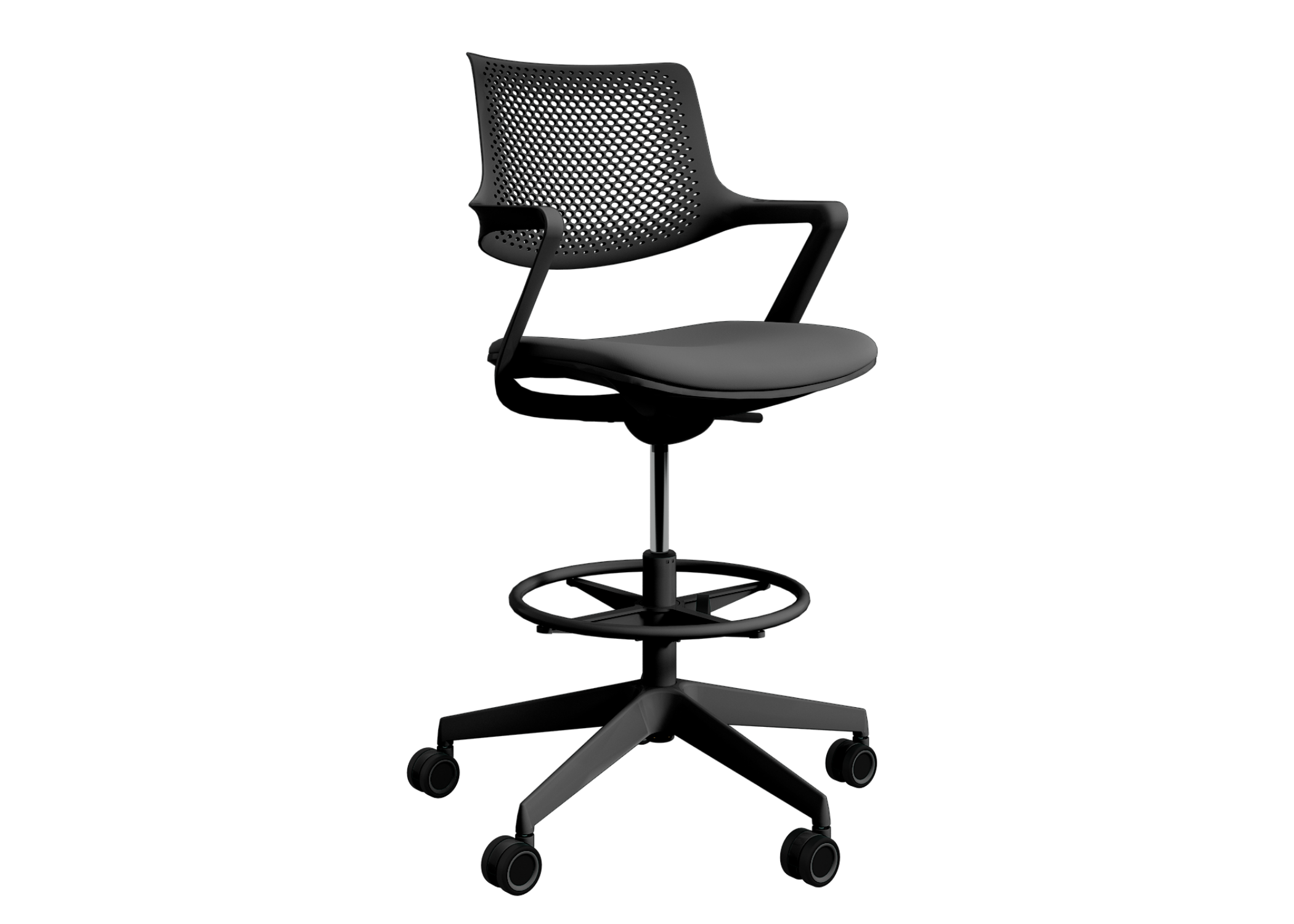 Loki Drafting Chair / Black