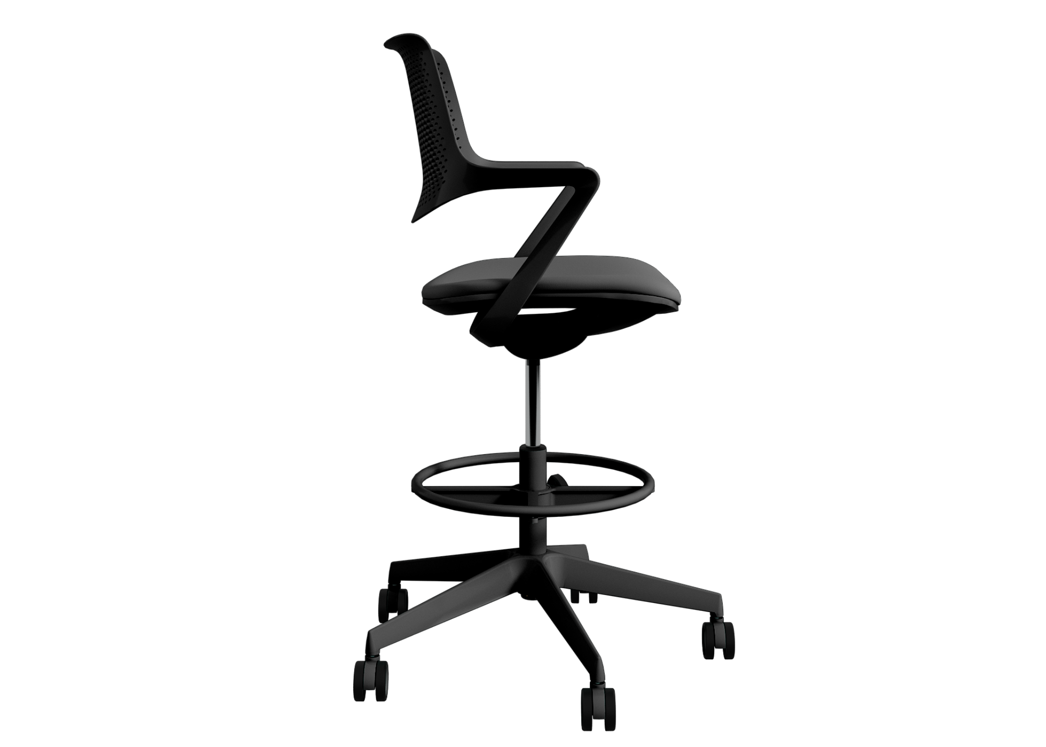 Loki Drafting Chair / Black