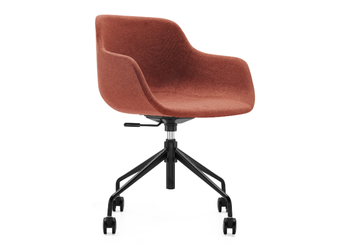 Lottie Tub Chair – Burnt Orange