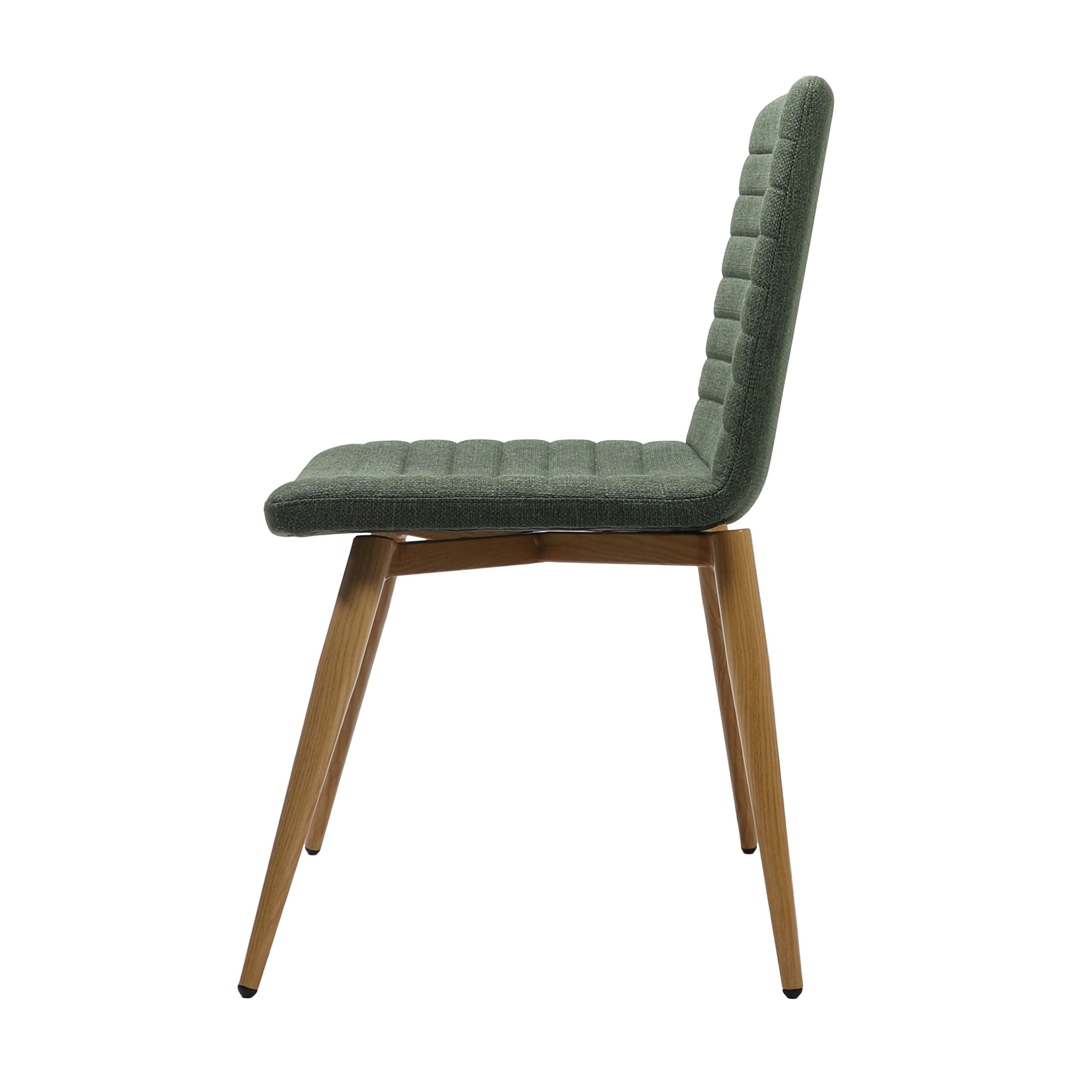 Pixel Sled Chair - Olive/Ash