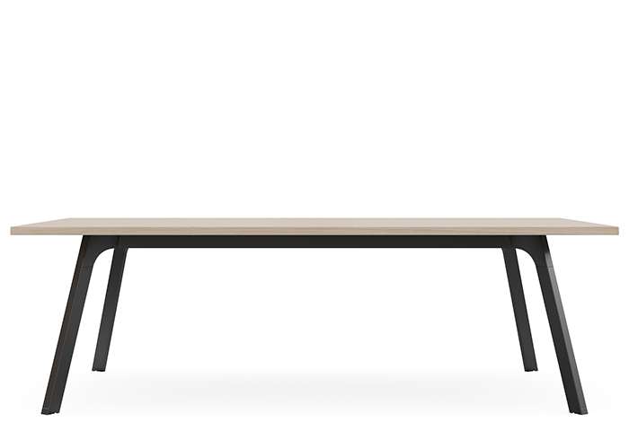 Toro Boardroom Table – Black Legs