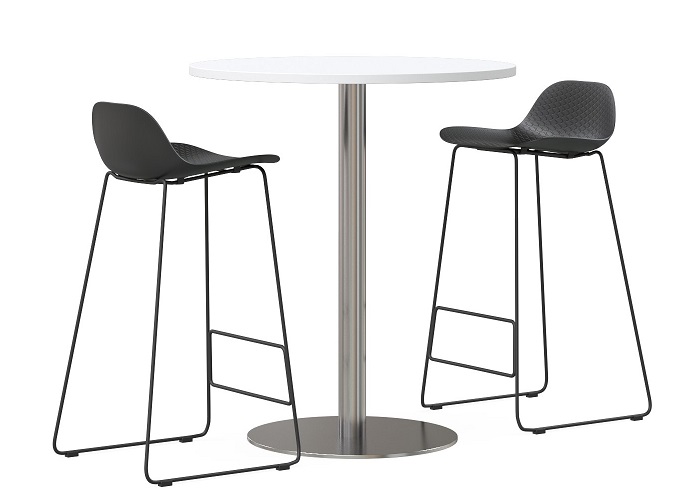 Emboss Bar Stool – Black