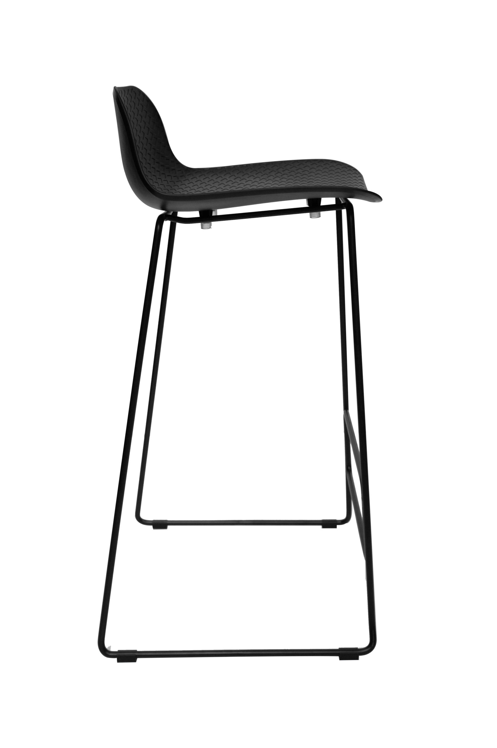 Emboss Bar Stool – Black